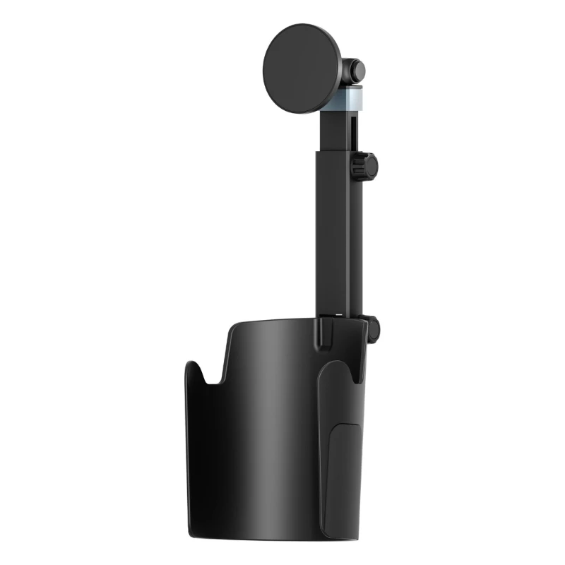 C90C Hands Easy Car Phone Mounts with Base for Standard Vehicle Cup Holders