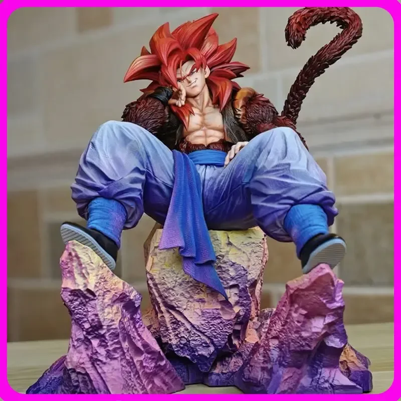 

Dragon Ball Anime Table Set Fxw Super Four Sitting Positions Gogeta Gk Handmade Cartoon Peripheral Fashion Play Gift