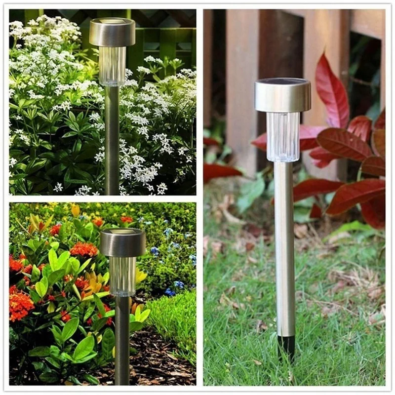 Luci solari HOT-Outdoor Luci da giardino Lampada ad energia solare Lanterna Illuminazione paesaggistica impermeabile Via Cortile Prato