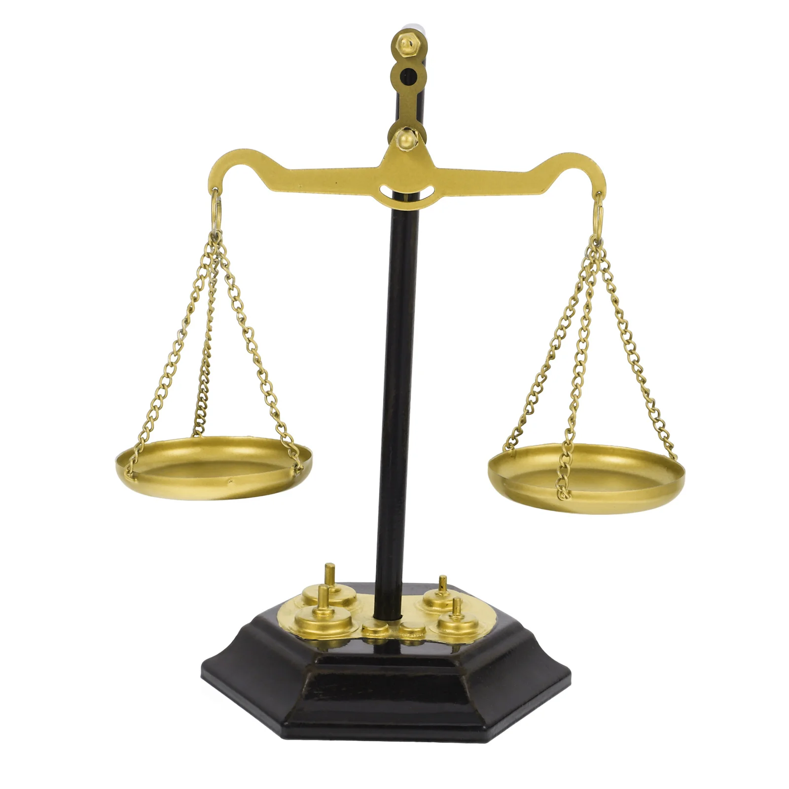 

Metal Libra Balance Scale Decorative Centerpiece for Home Table Decor Office Desk Artwork Functional and Aesthetic Design