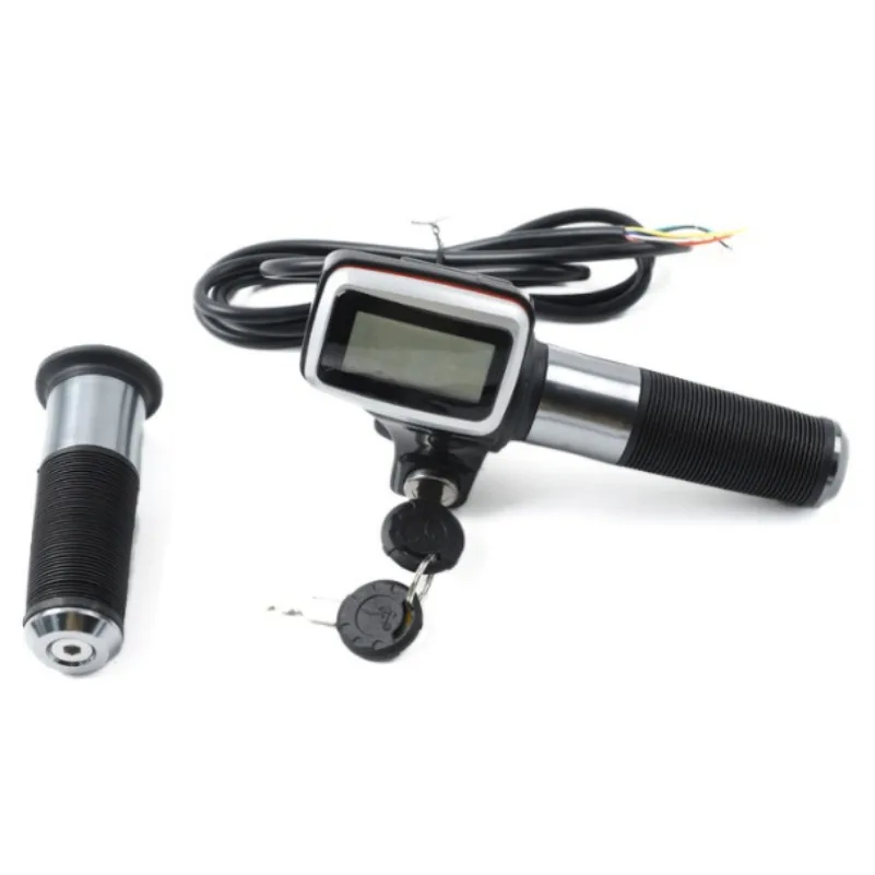 Modification Parts Electric Car LCD Power Display Turn Handle Throttle Accelerator Handlebar For Citycoco Electric Scooter