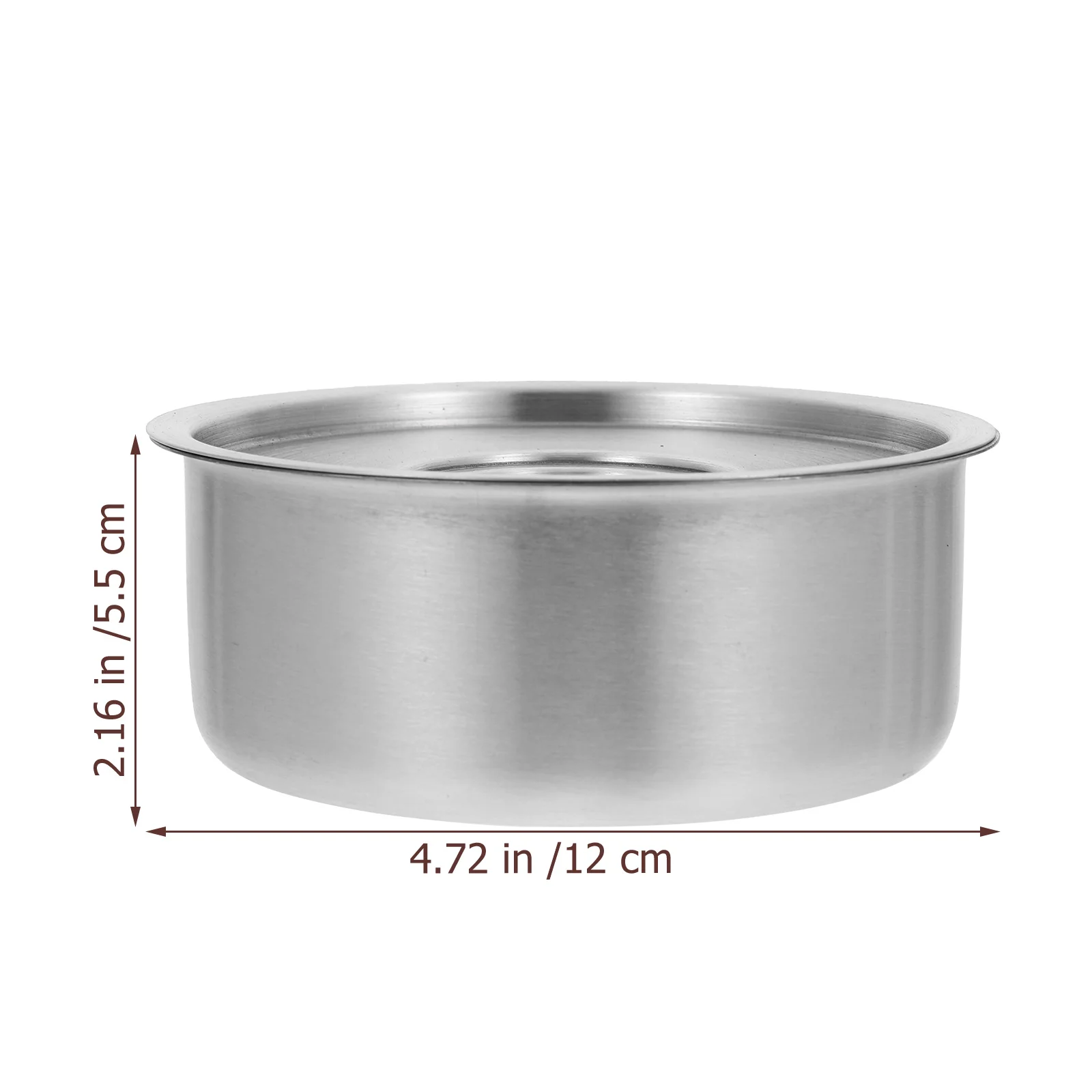 

Stainless Steel Food Lightweight Steaming Bowl For Eggs Rice Buns Soup Kitchen Tableware Household Metal Bowl With