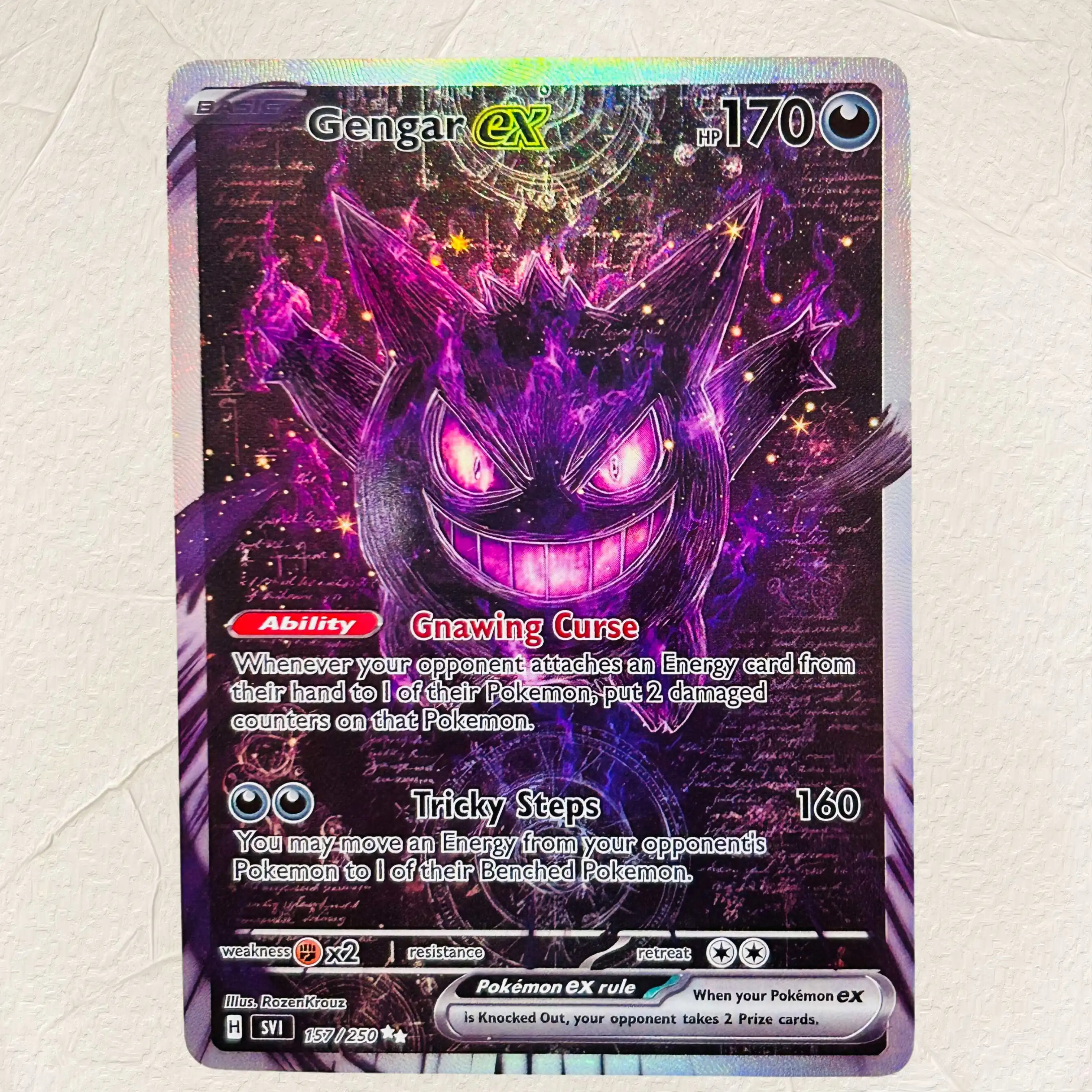 DIY Pokemon Gengar VMAX Hologr – Board Game English Bewertung und Preis