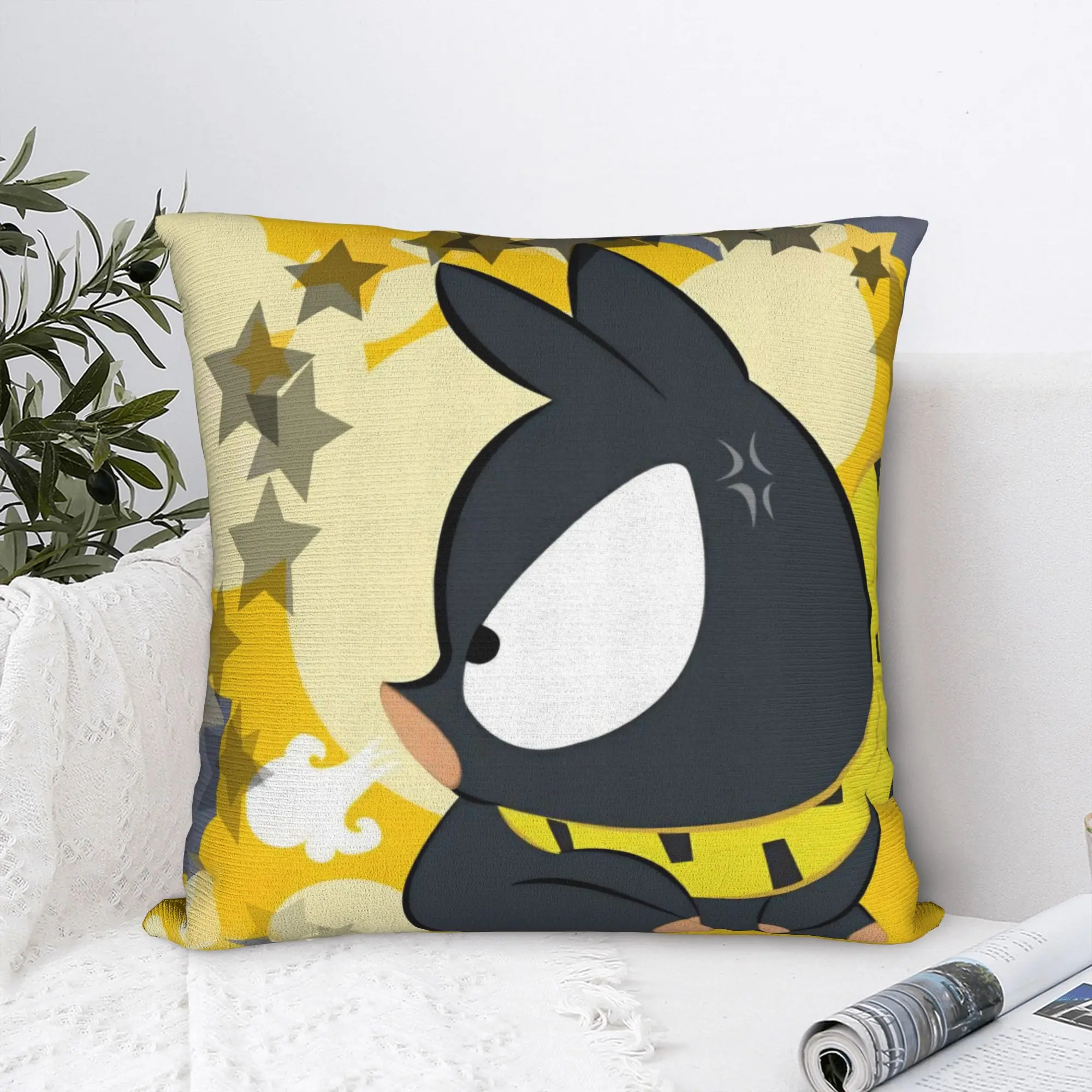 Ranma 1/2 P-Chan Square Pillow Covers Polyester Home Manga and Anime Cushion Case Creative Decorative Pillow Cover 40*40