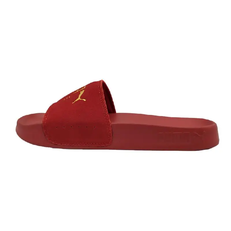 

Puma Men's and Women's Sports Slippers, Fashionable Golden Logo, Comfortable, Breathable, Casual Slippers 398678-04