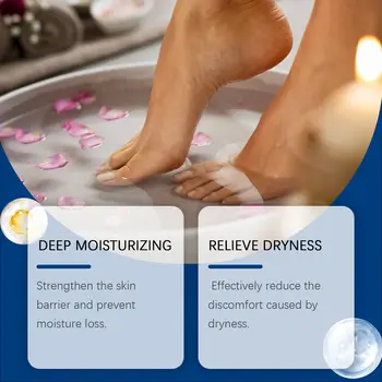 尿素足霜,軟化乾燥皸裂的腳跟,去除角質,改善粗糙,深層滋潤乾燥皸裂的腳跟,保濕滋養。 8 最佳銷售 足部乾裂霜 - №2