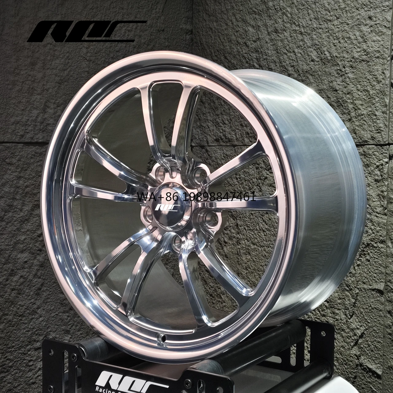 

Колесные диски Roc Polished Forged Drag 5x114.3 5x120.65 5x120 17x10