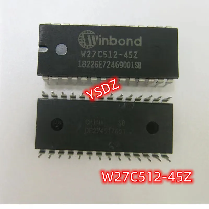 New original 10-50pcs/lots W27C512-45Z W27C512 DIP-28