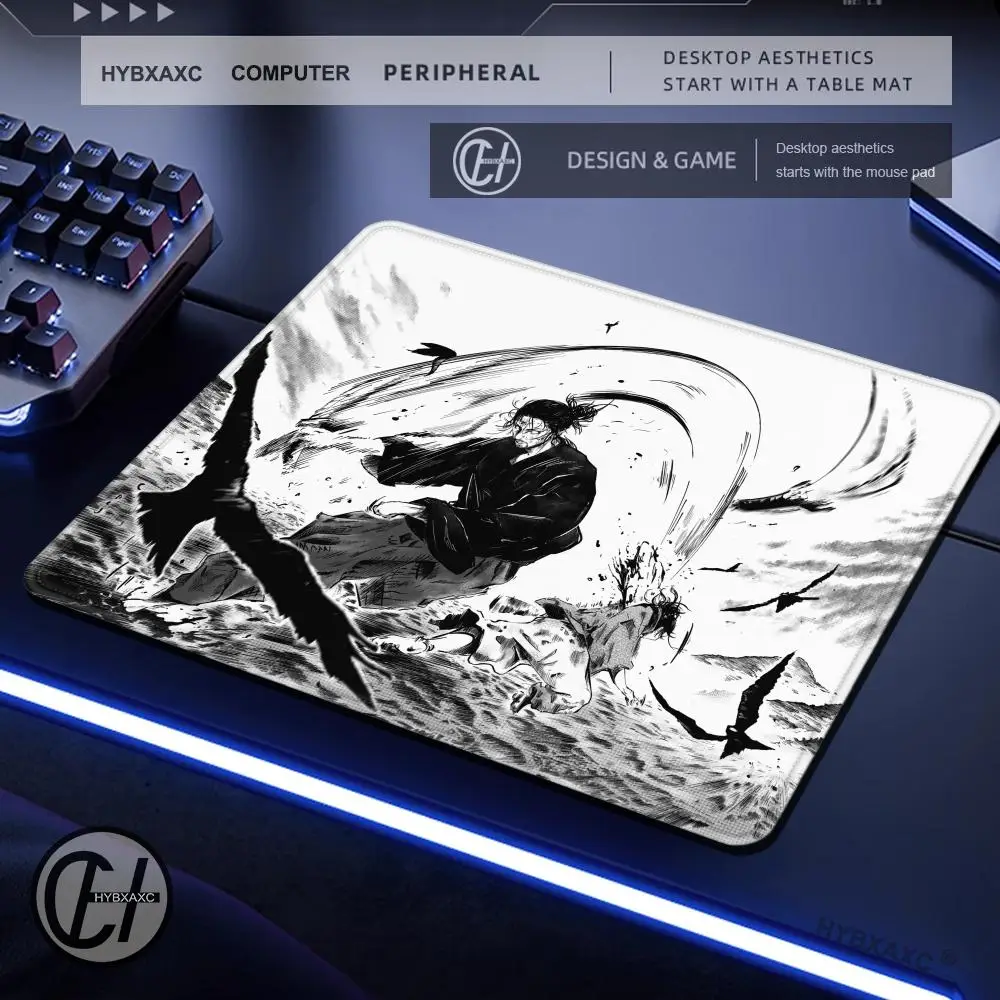Musashi X Strahfe Void Rubber Mousepad Gamer Professional E-Sports Gaming Mouse Pad Premium Vagabond Game Mouse Mat Keyboard Mat