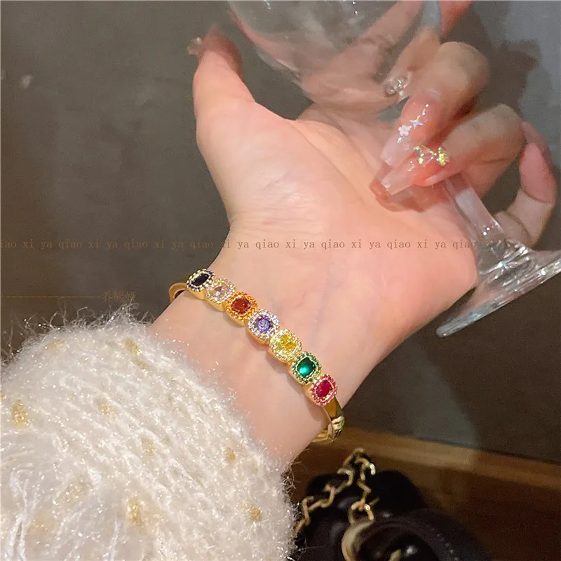 CC Luxury Bracelets Sweet Suger Shape High Quality Bangle Colorful Fashion Jewelry Temperament Bracelet Girls Party Gifts  J876