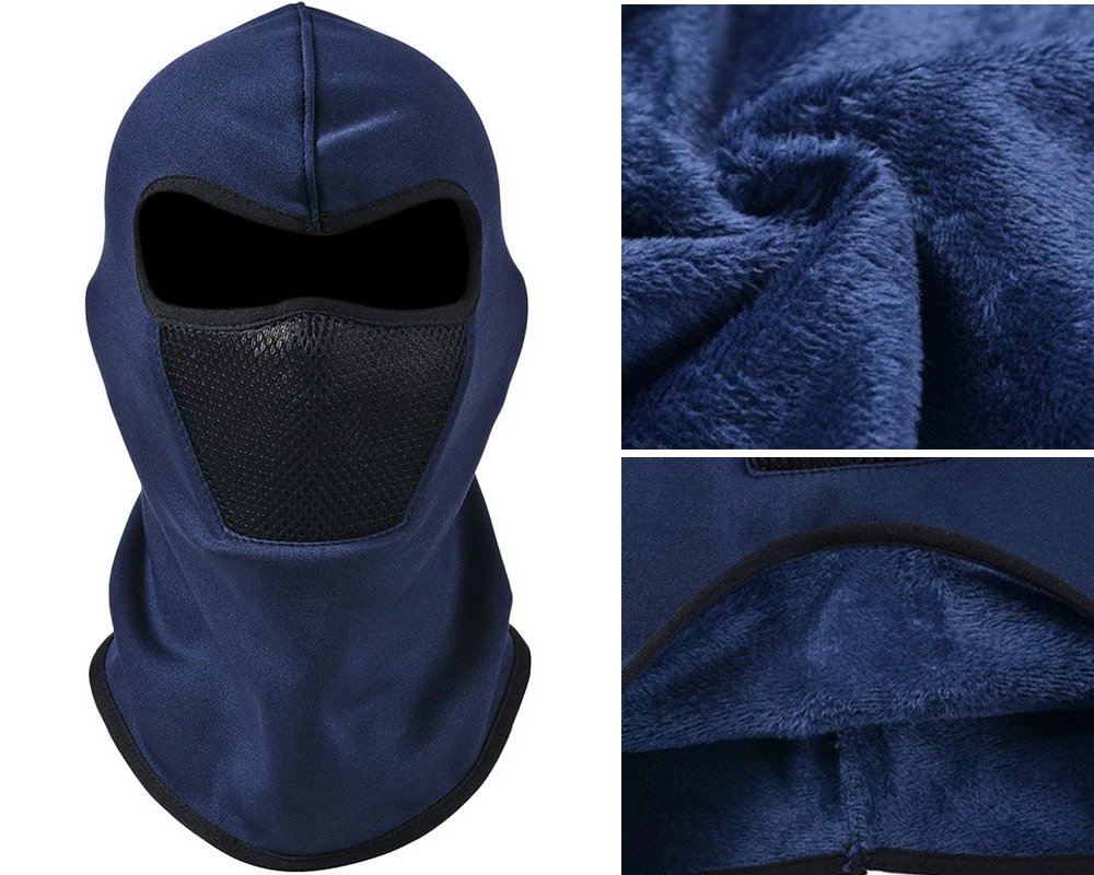 Thermal Winter Balaclava Cycling Full Face Mask Warm Outdoor Sports Motorcycle Ski Fishing Hunting Mask Fleece Scarf Cap Bandana