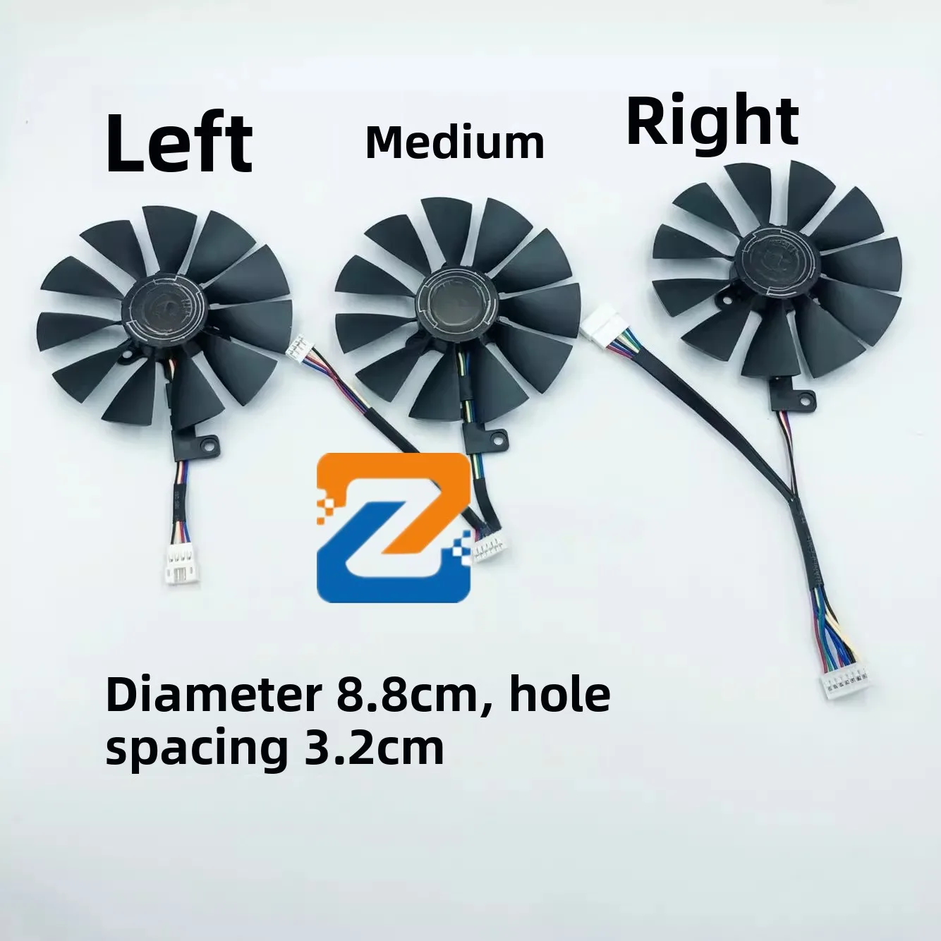 New Laptop VGA Cooing Radiator FOR AsusROG STRIX RTX 2060 2070 2060S Raptor Graphics Cooling Fan FDC10U12S9-C