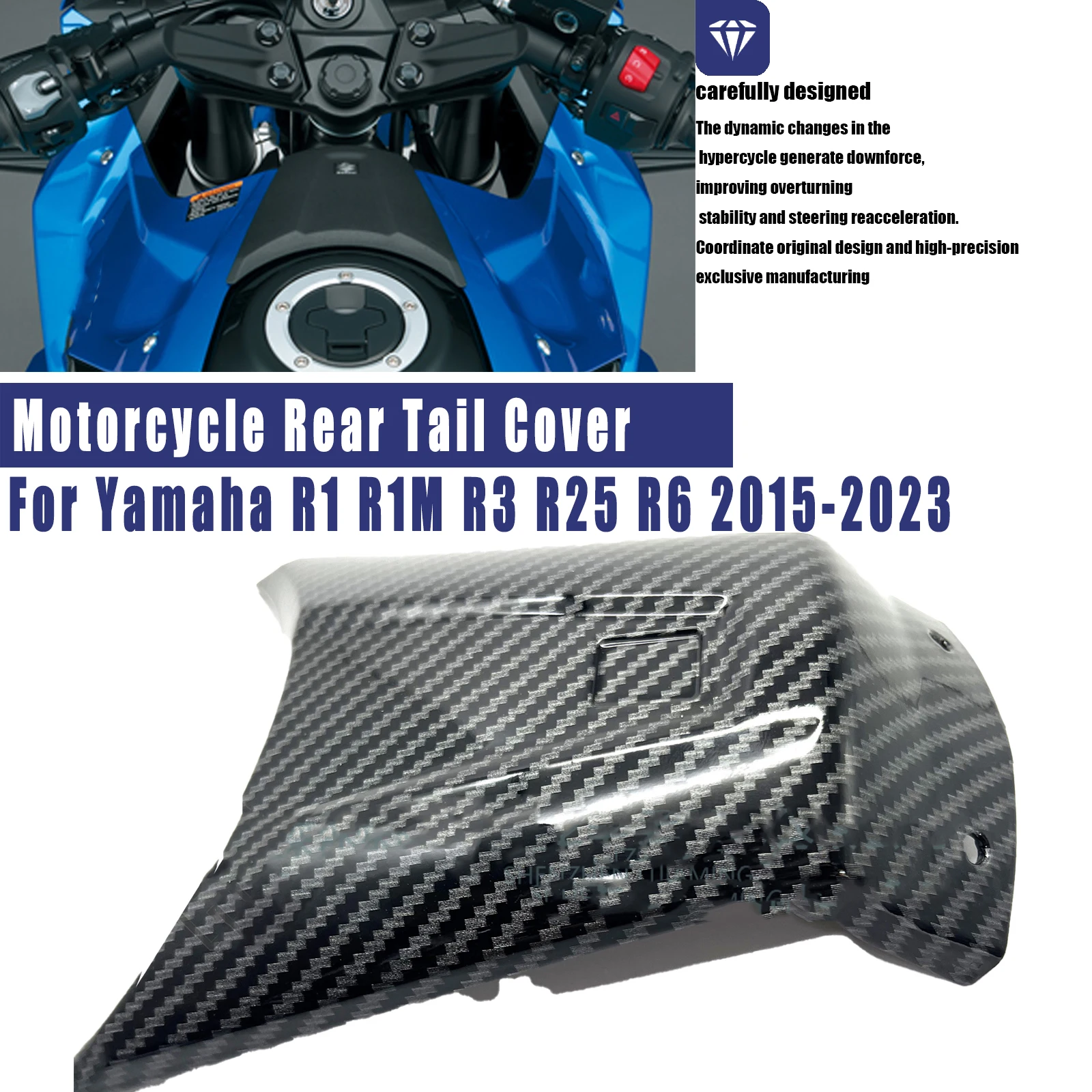 New Motorcycle Accessories Tank Cover Fairing Panel Front Air Fuel Gas Shell Protector ABS Carbon For Suzuki GSX 8R 2024 2025