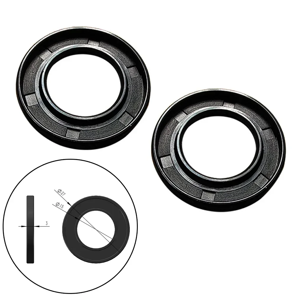 2pcs Electric Bicycle Oil Seal Assembling Components For Bafang BBS01 BBS02 Mid Motor Rubber Oil Seal Ebike Accessories Parts