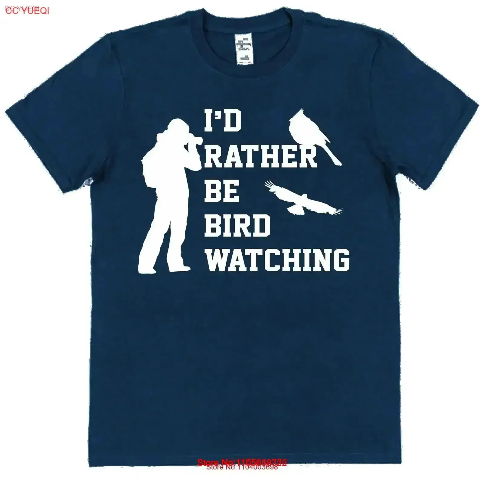I'd Rather Be Bird Watching T Shirt for Watcher s Twitcher shirts Ornithology Birder OrnithologisT vintage Washed Casual