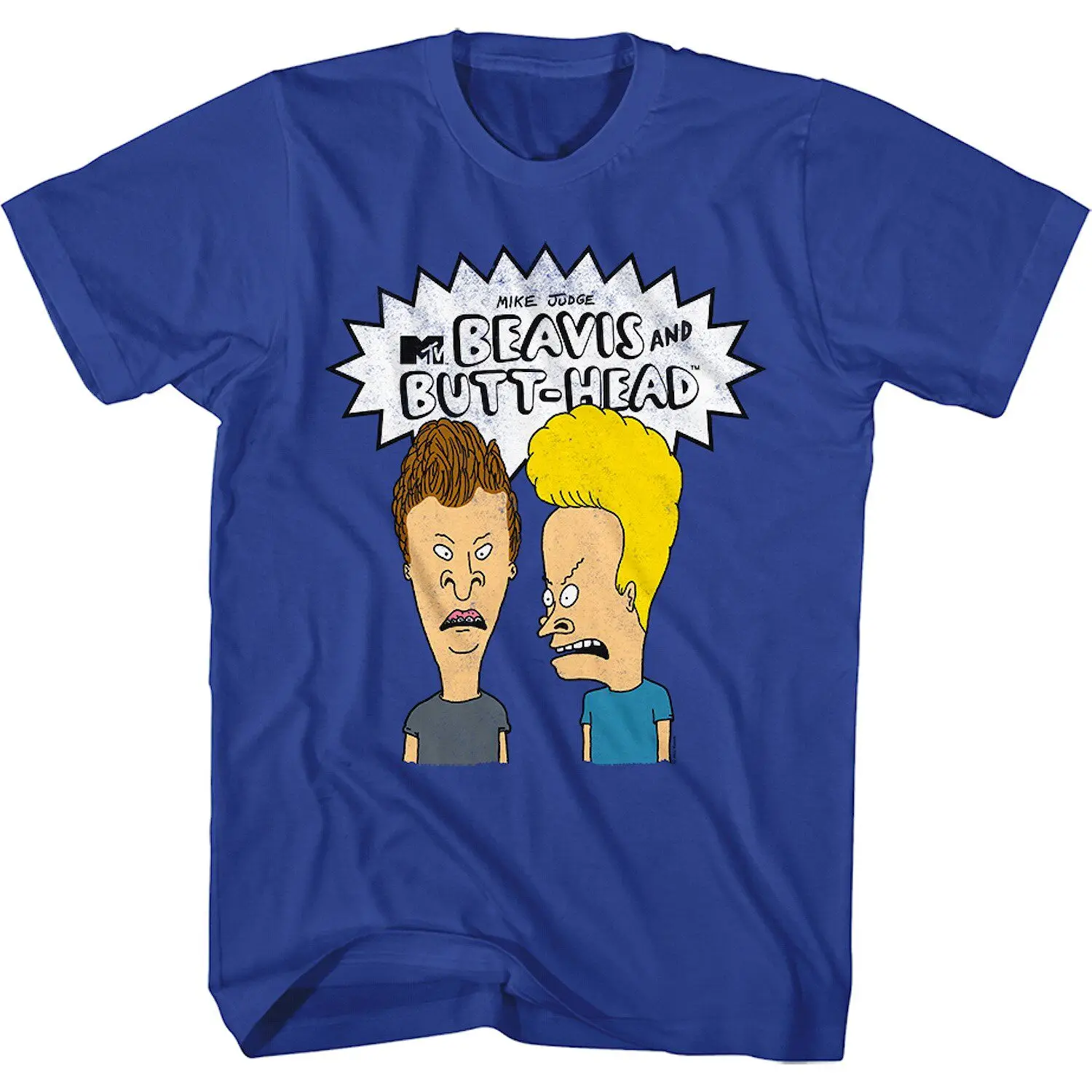 Fun 1993 Animated Beavis and Butt-head T-Shirt 100% Cotton Graphic Tee Men Women Summer Streetwear Top