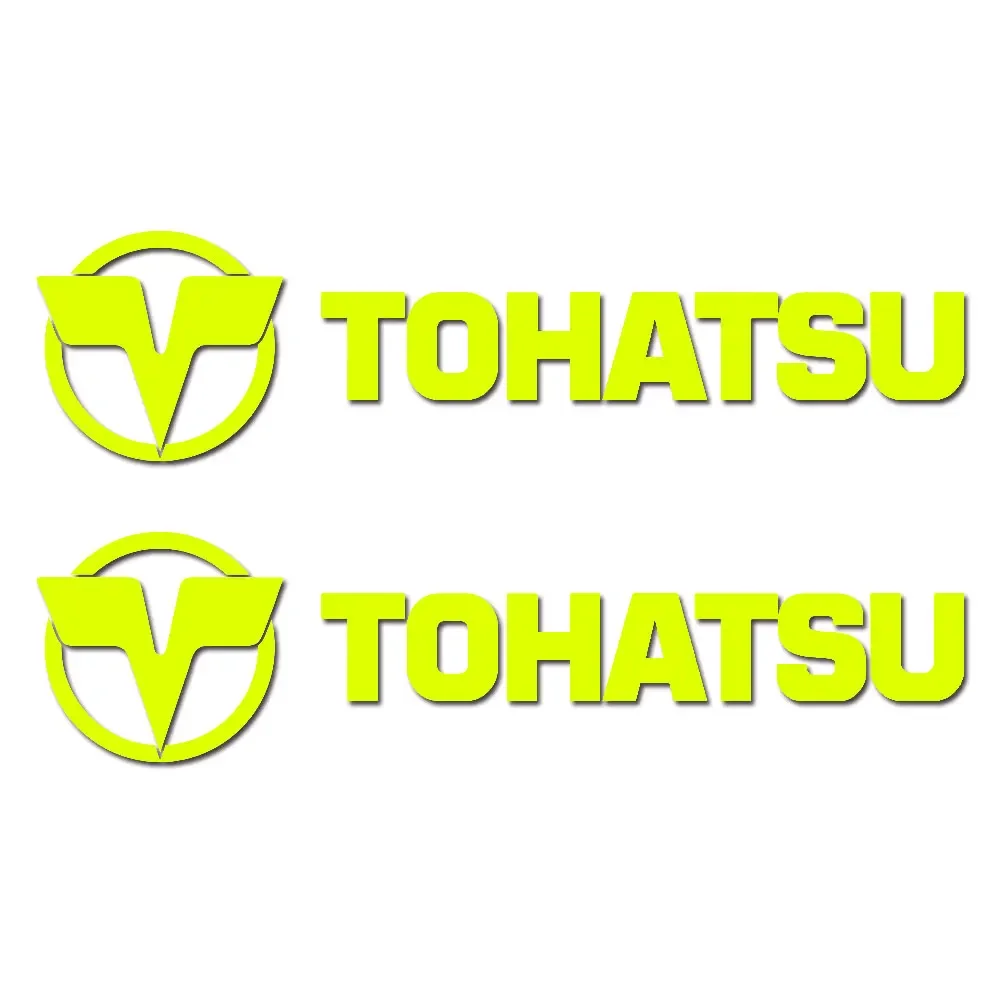 For Tohatsu Four Stroke Efi Outboard Engine Decals Sticker X2