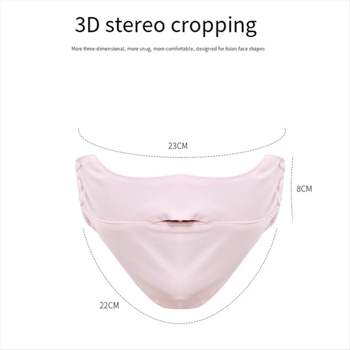 قناع حماية من الشمس من الحرير الجليدي من ONGE، قناع صيفي للسيدات لركوب الدراجات في الهواء الطلق، قناع حماية للعين قابل للتنفس B