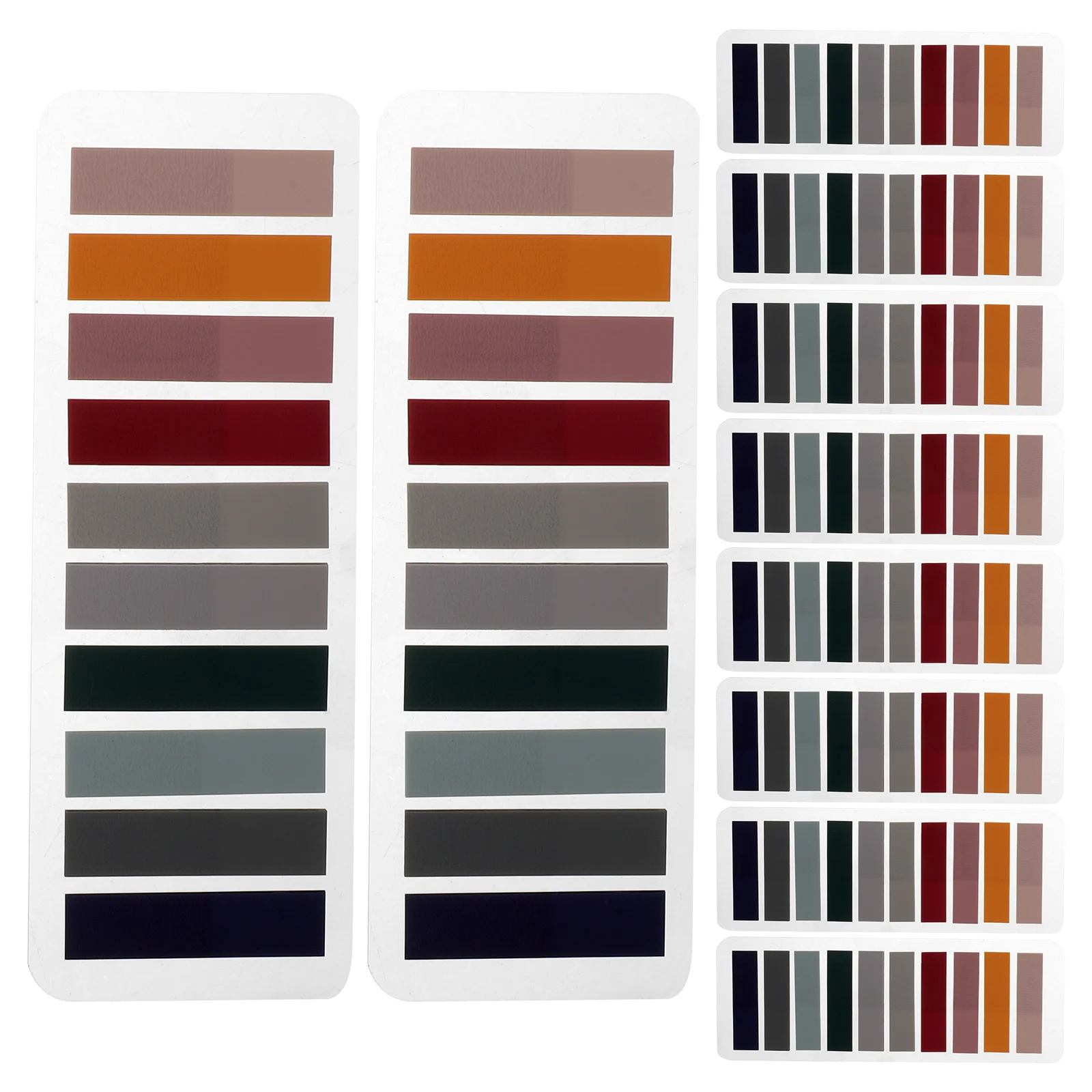 

10Pcs Index Tabs Self Adhesive Writable Sticky Page Markers for Books Notebooks File Folders Annotation Tabs Page Marker