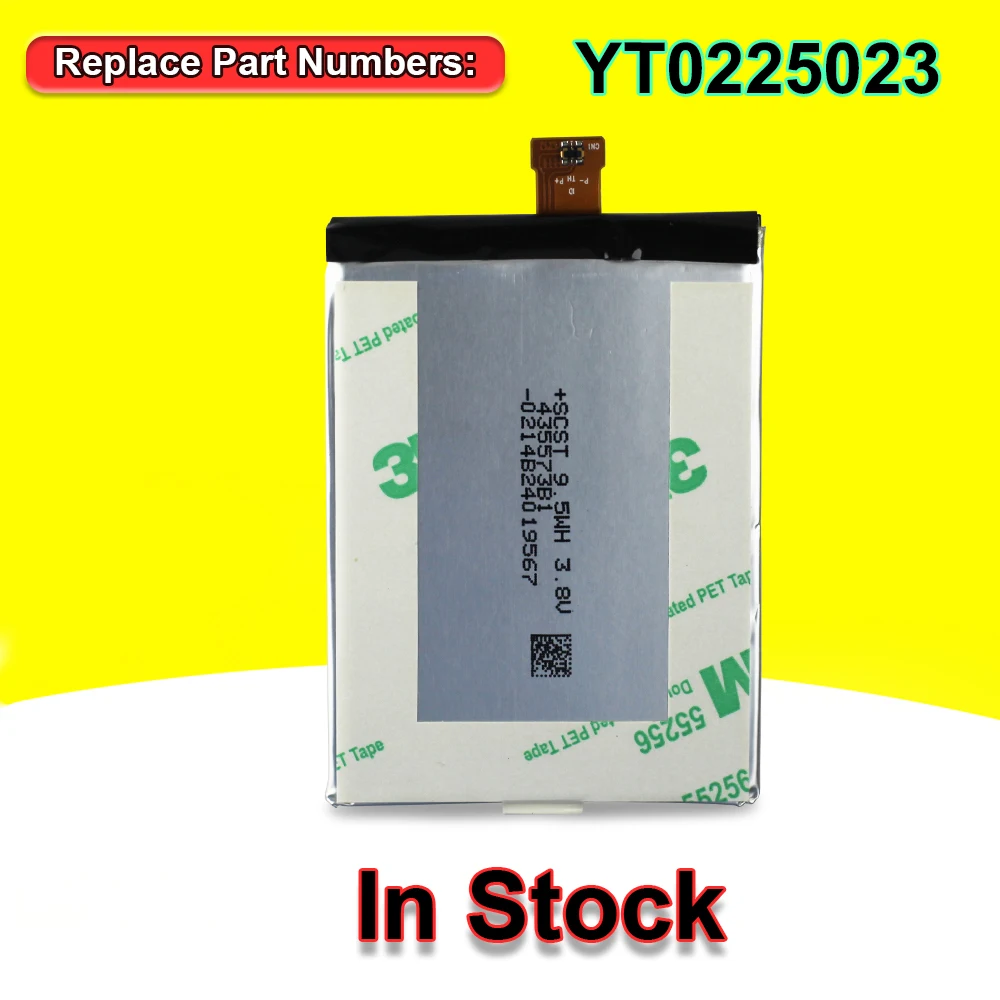 New 2500mAh YT0225023 Battery For Yotaphone 2 YD201 YD206 Mobile Phone High Quality Batteries With Tracking Number + Free Tools