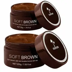 Sunless Indoor Self-Tanning Lotion Sunless Self Tanner For Face Body Solarium Makeup Foundation Bronzer Nourishing Lotion