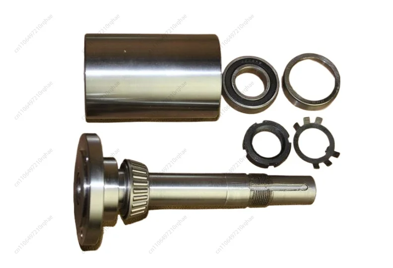 

Small Lathe Spindle High Strength Lathe Head Assembly Tapered Bearing with Flange Without Chuck