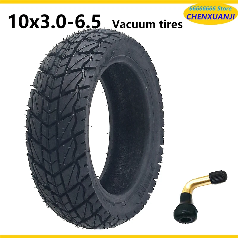 10 Inch Wheel Tyre 10X3.0-6.5 Off-road Tubeless Tire For Electric Scooter Accessories Durable Replacement Repair Parts