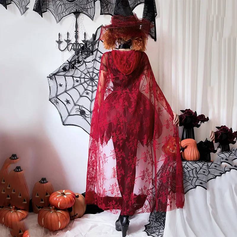 زي نسائي مثير للعب الأدوار دكتور مع awl Cowl Ne Long Sve k Color لـ loween Par and Stage Performance...