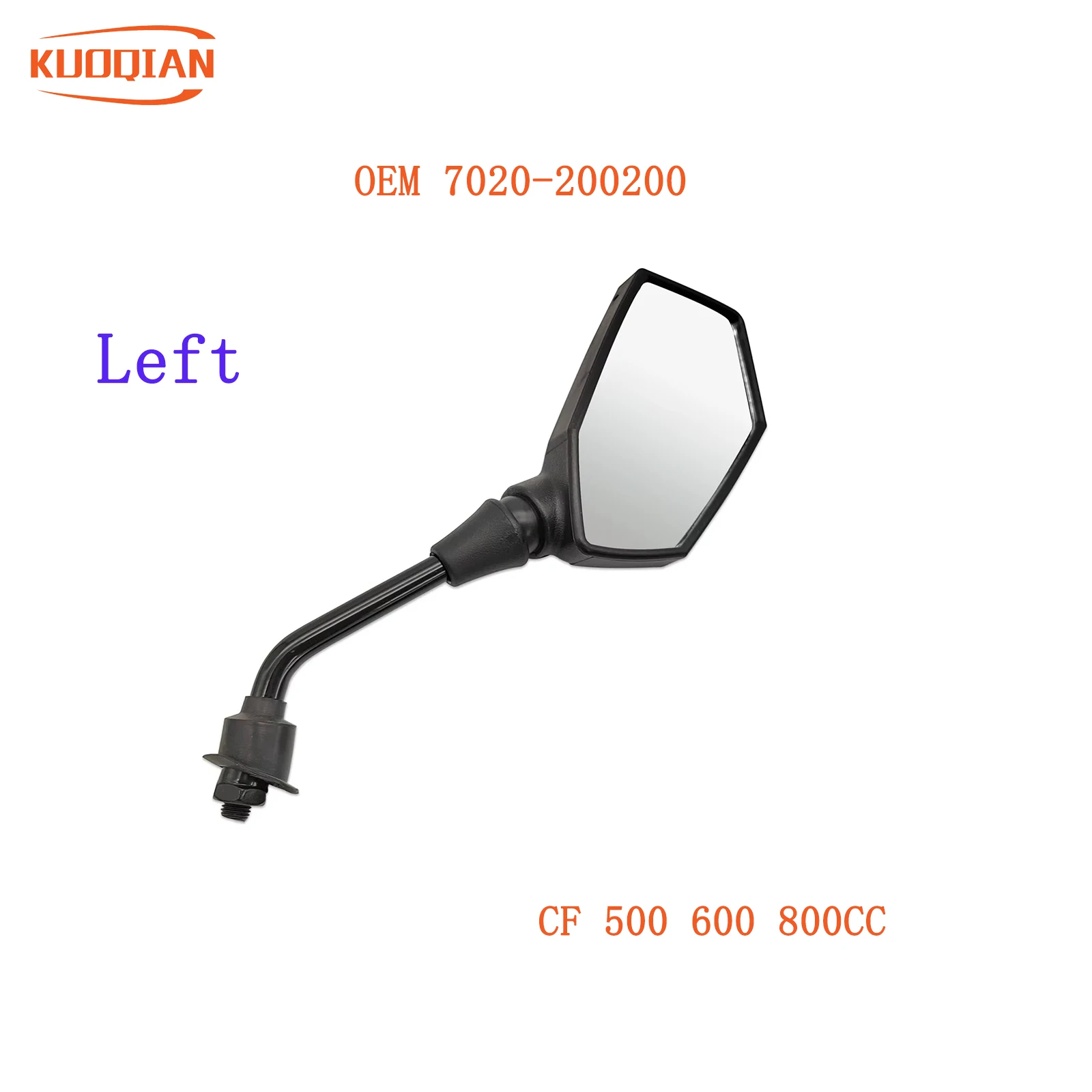 

1pcs Rear View Mirror LH 7020-200200 For CF 850cc CF400 500 600 800 1000 CForce 450L 450S 520L 520S 520 550 800XC CForce 850XC