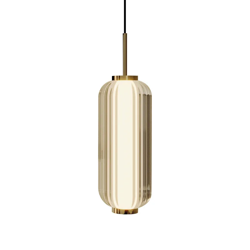 

Light luxury glass chandelier bedside lamp Modern simple hotel front desk restaurant bar small chandelier
