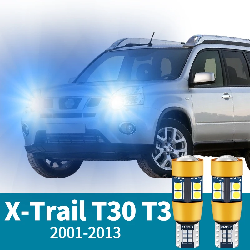 2x LED Parking Light For Nissan X-Trail X Trail T30 T31 Accessories 2001-2013 2006 2007 2008 2009 2010 2011 2012 Clearance Lamp