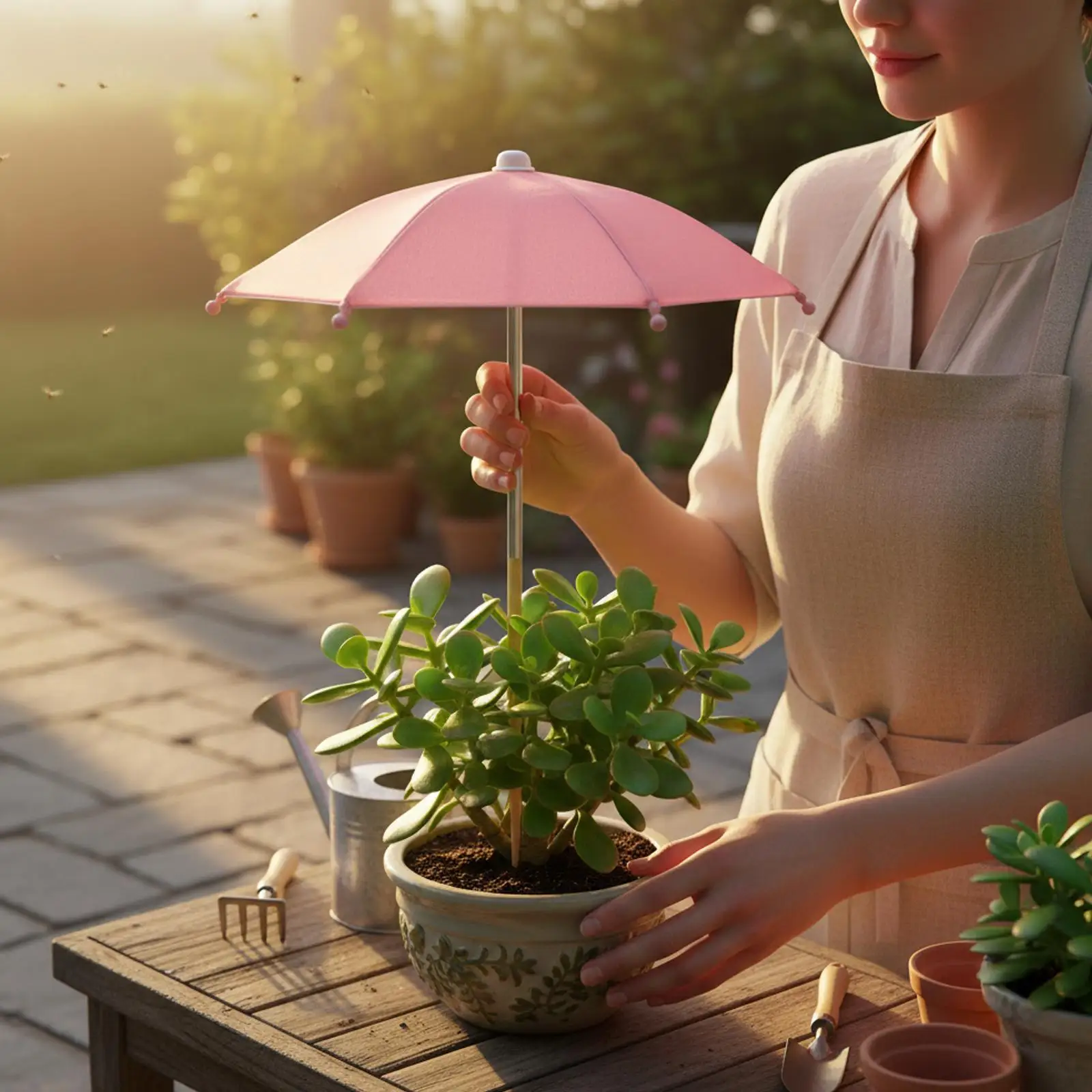 Plant Umbrella, Simple Installation, Sun Shade Cloth for Vegetables Outdoor Plants