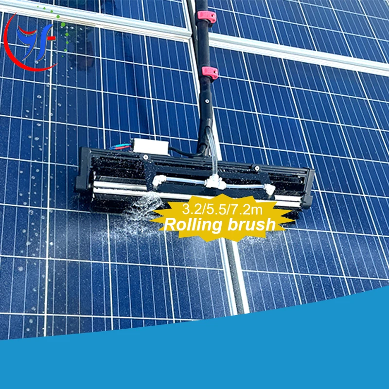 

Электрическая солнечная чистка YF, используемая для чистки панелей Pv, солнечных панелей, вращающаяся щетка для чистки окон