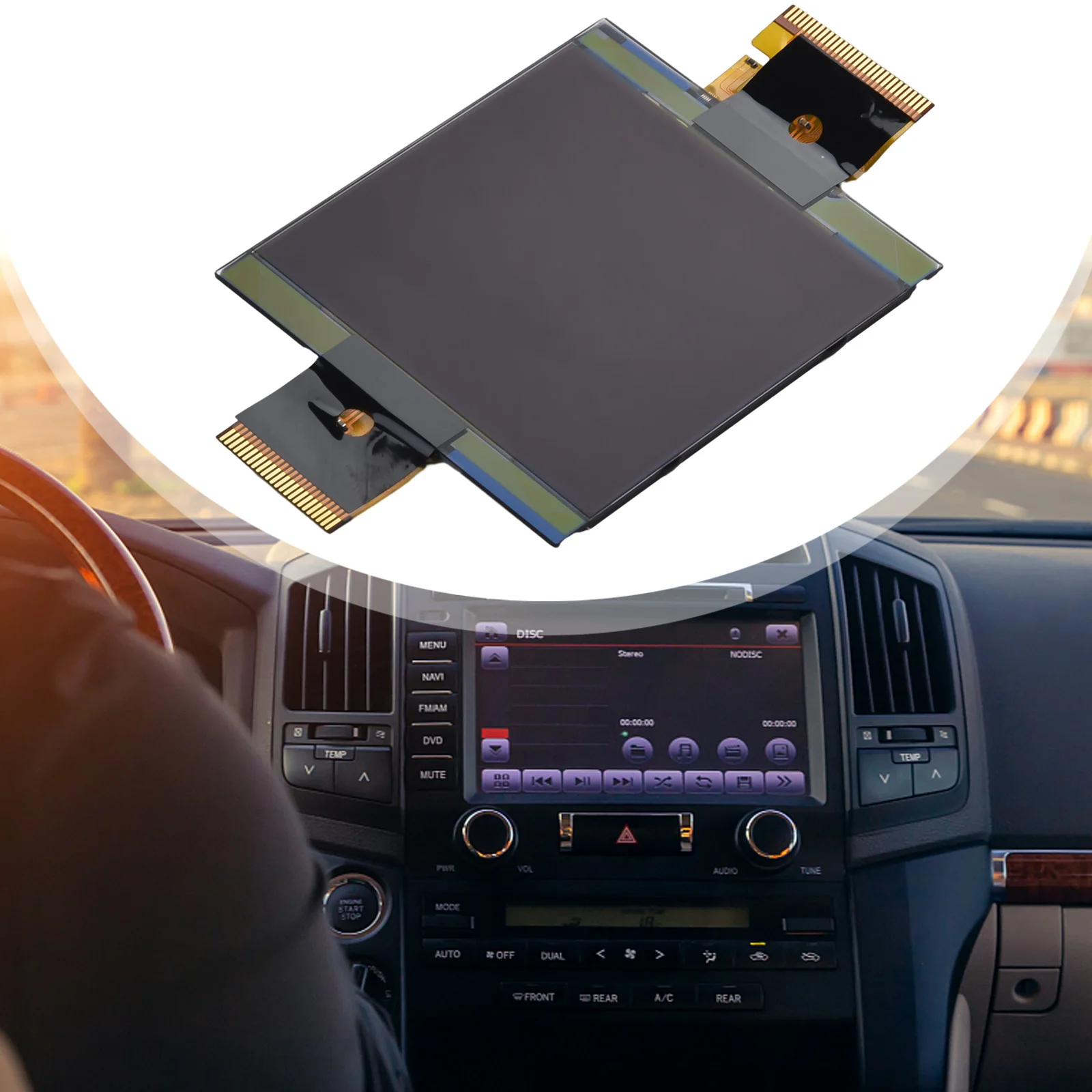 

Screen Display A1645404047 Accessories For Mercedes ML W164 For Mercedes R-Class W251 Instrument Cluster Parts