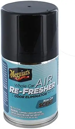 

Meguiar's Whole Car Air Freshener Spray – New Car Scent, Odor Eliminator, 3-Pack (2 oz Each)
