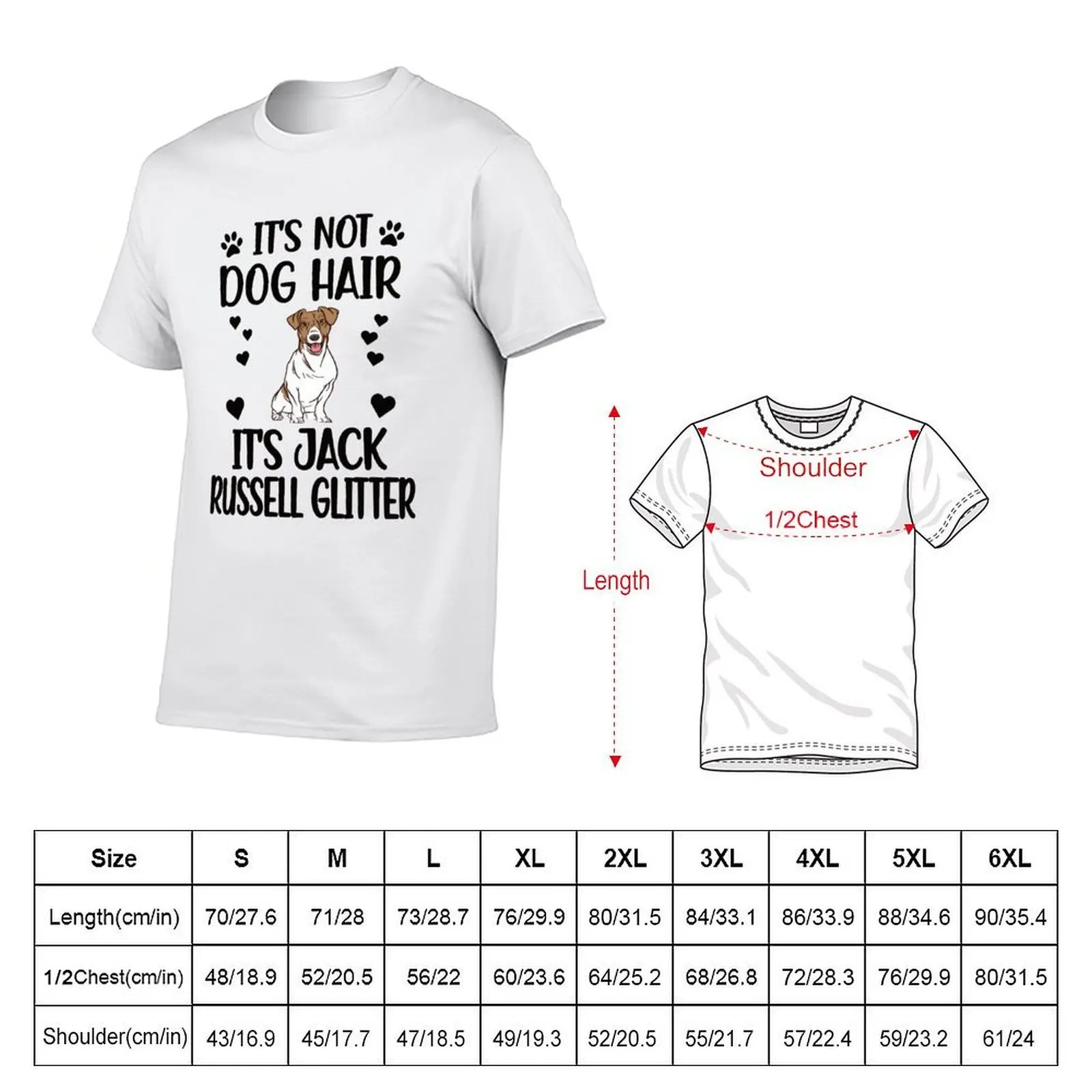 Jack Russell Terrier Lover Jack Russell Dog Owner T-Shirt man t shirt cotton t shirts for man pack white T-Shirt