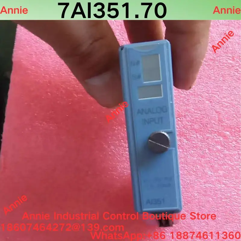Second-hand test OK.   7AI351.70 Analog Input Module