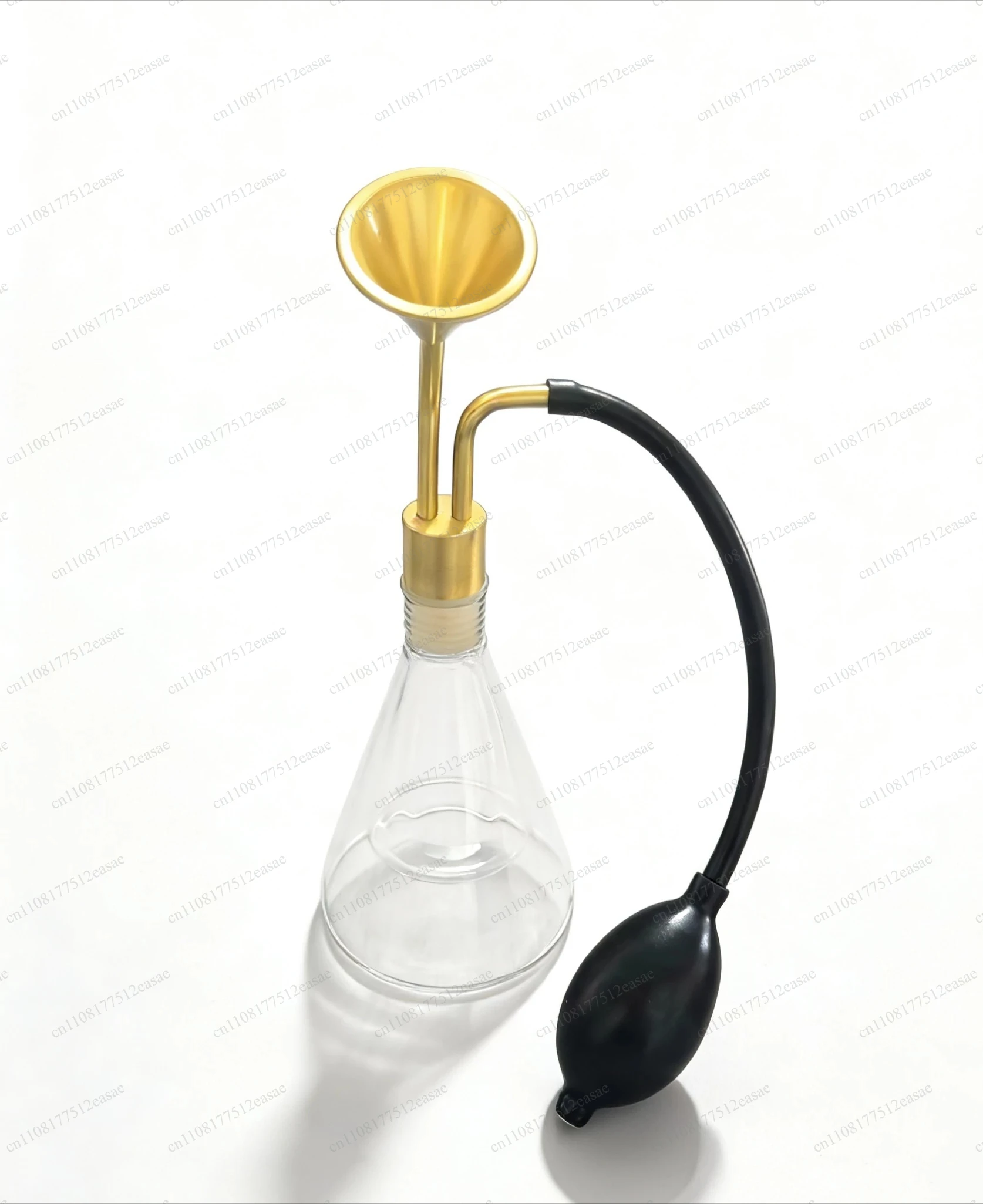 Glass fragrance bottle SPA hydrotherapy brass fragrance device coffee beans