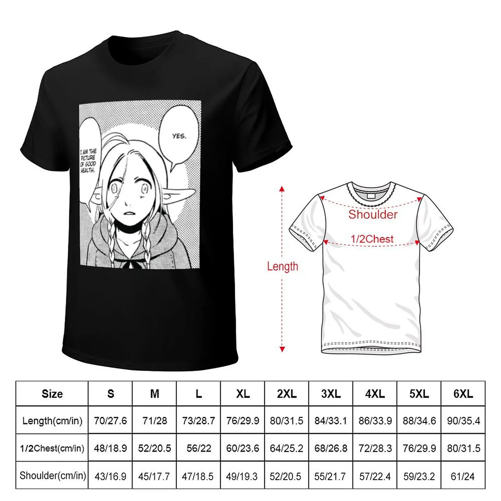 Delicious in Dungeon : marcille T-Shirt funny t shirts cotton T-Shirt