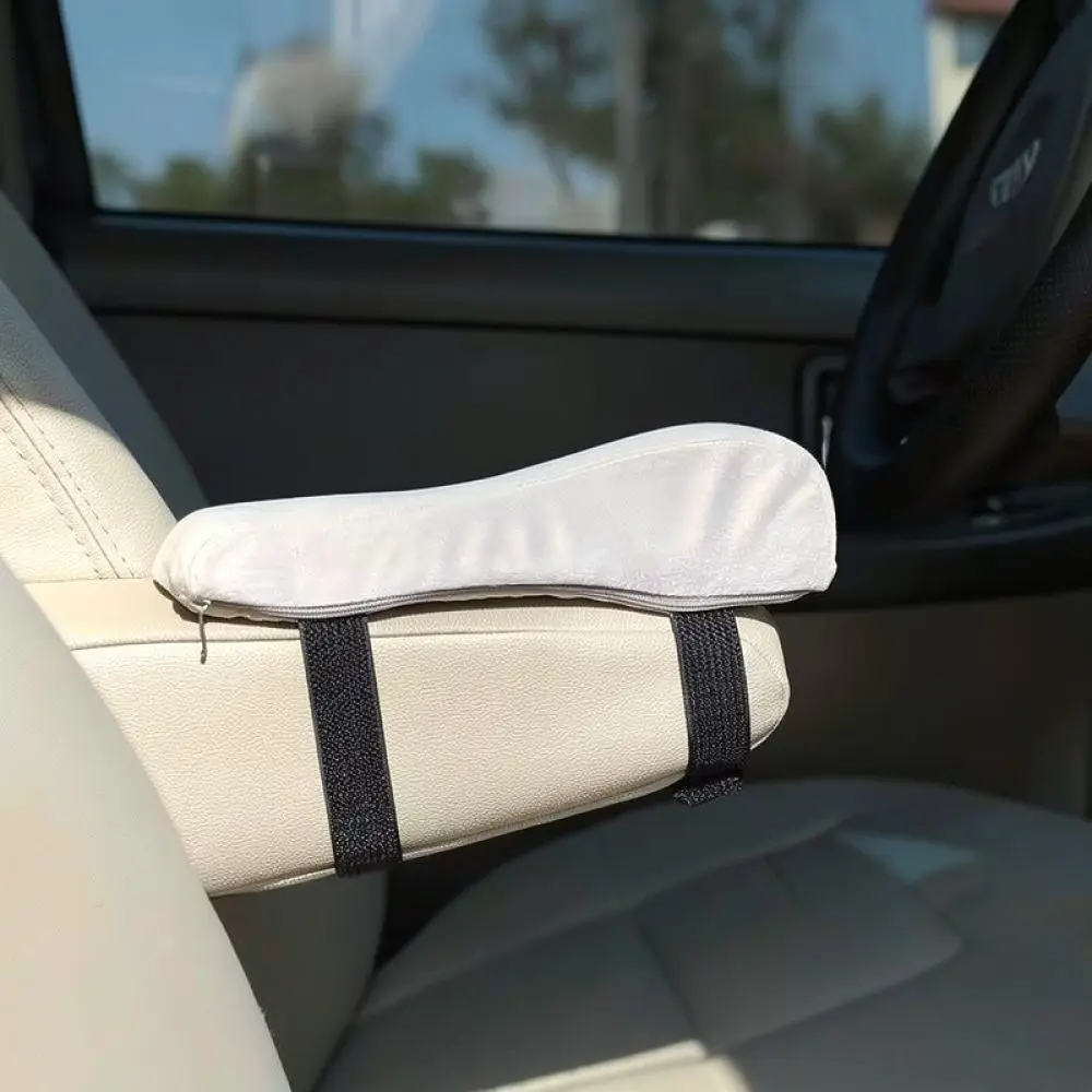 Almofada de apoio para os braços de cadeira de escritório, com revestimento de veludo macio, protetor ergonómico para os cotovelos, acessório para aumentar a altura do assento, ideal para jogos.