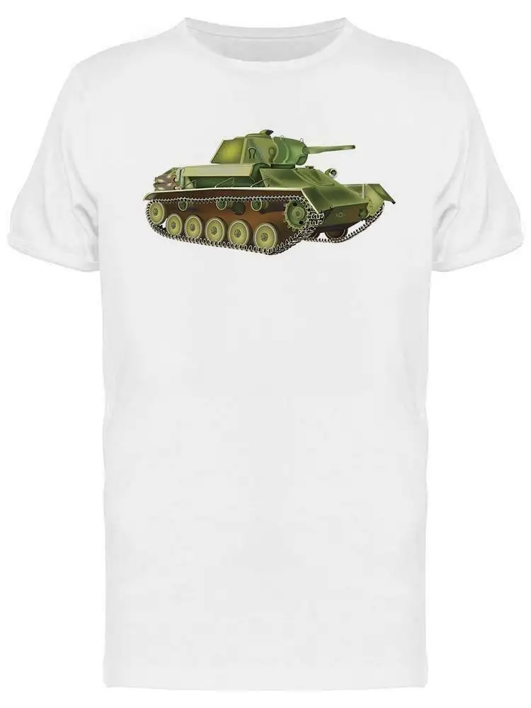 

Russian Tank T 70 Tee Men's 100% Cotton Casual T-shirts Loose Top Size S-3XL