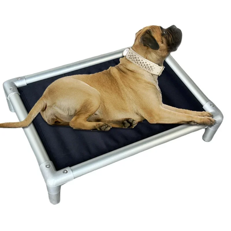 XL size chew proof high strength lightweight aircraft grade aluminum frames Standard PVC aluminum tube Dog Bed