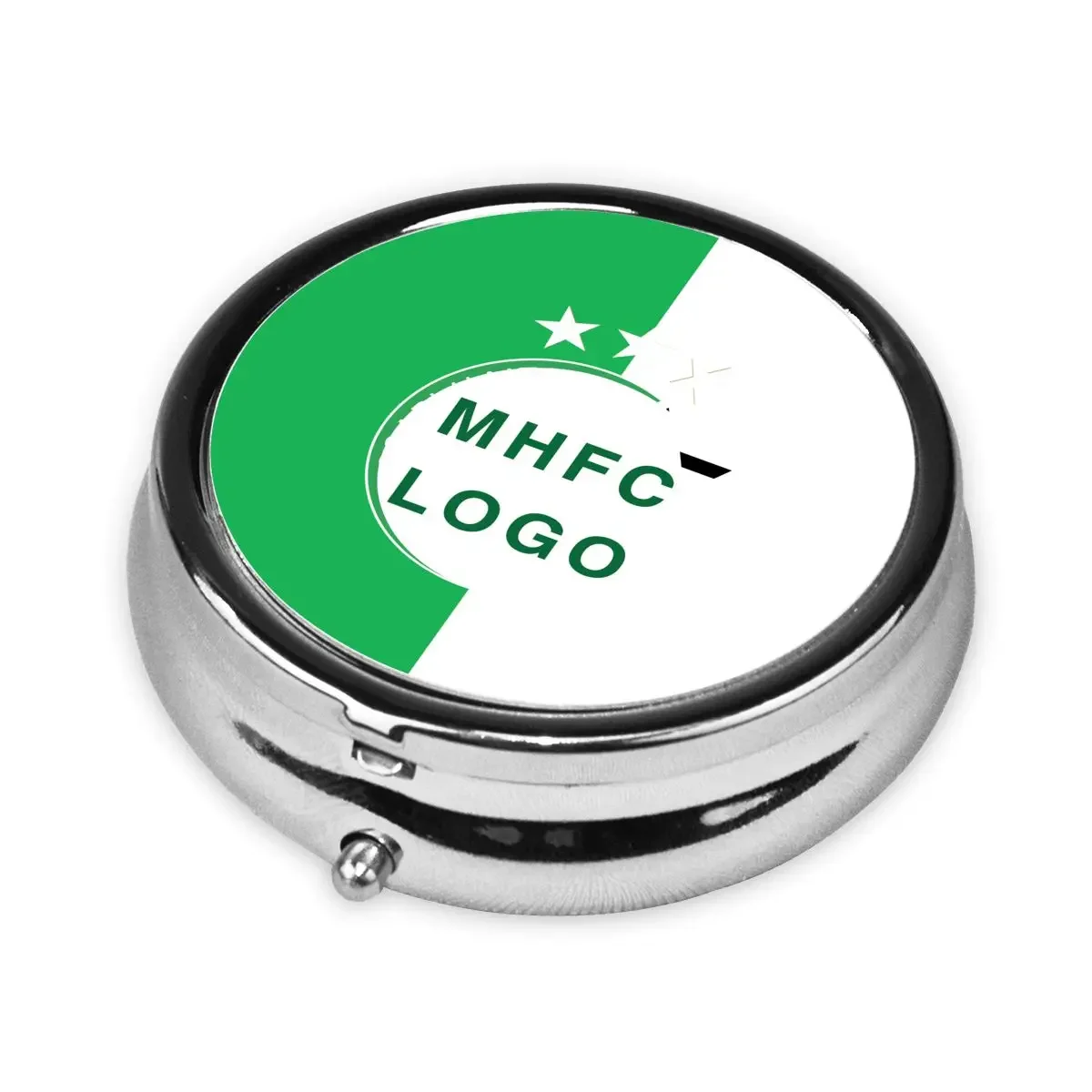 Israel F.C MHFC Champion Mini metal round storage box pill box folding storage