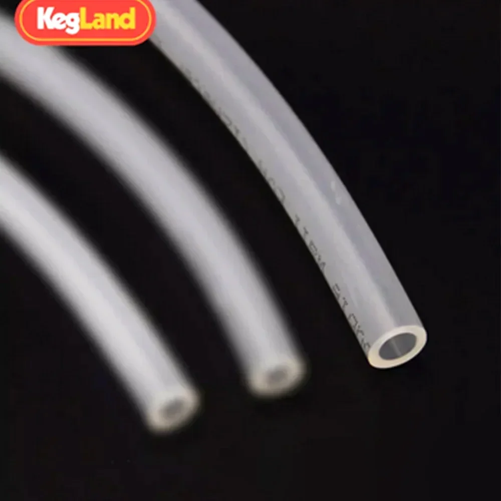 Kegland 1M 6.3/4/ 5mm EVA Tube High Temperature Resistance Gas-liquid Tube Home Brewing