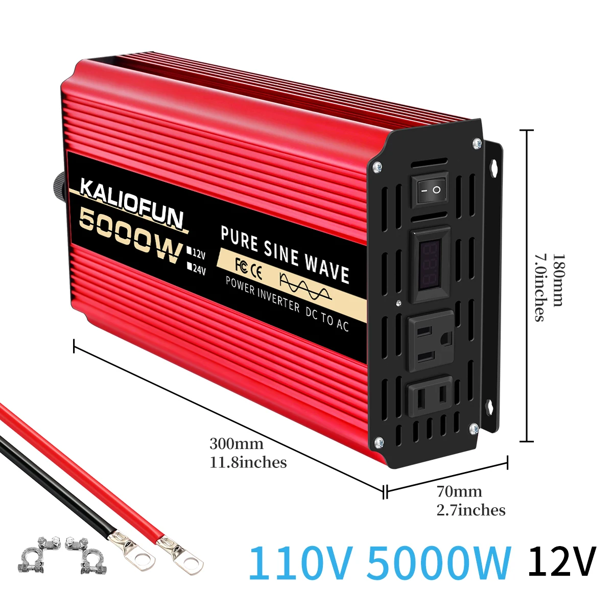 4KW 5KW 6KW Pure Sine Wave Sol - Outdoor Camping Usa recension och pris