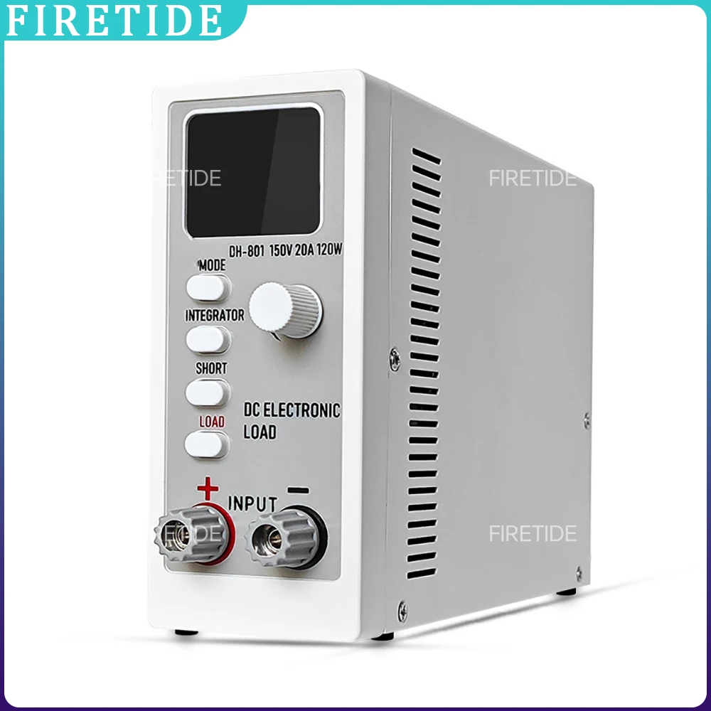 

DC Electronic Load Channel 120W 150V 20A Digital Battery Capacity Tester