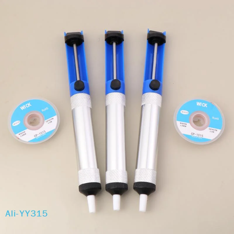 

【Y】Solder Suction Wire With Strong Suction And Strong Return Force For Repair Solder 2.5mm Width 1.5m Length Set