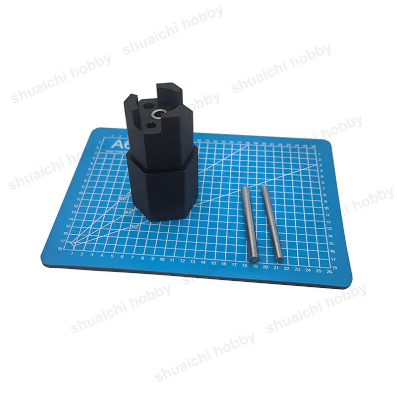1Set Mini 4WD Guide Wheel 520 Bearing Manual Hole Expander Hole‑Sizing Correction Jig for DIY Racing Upgrade Hobby Accessory