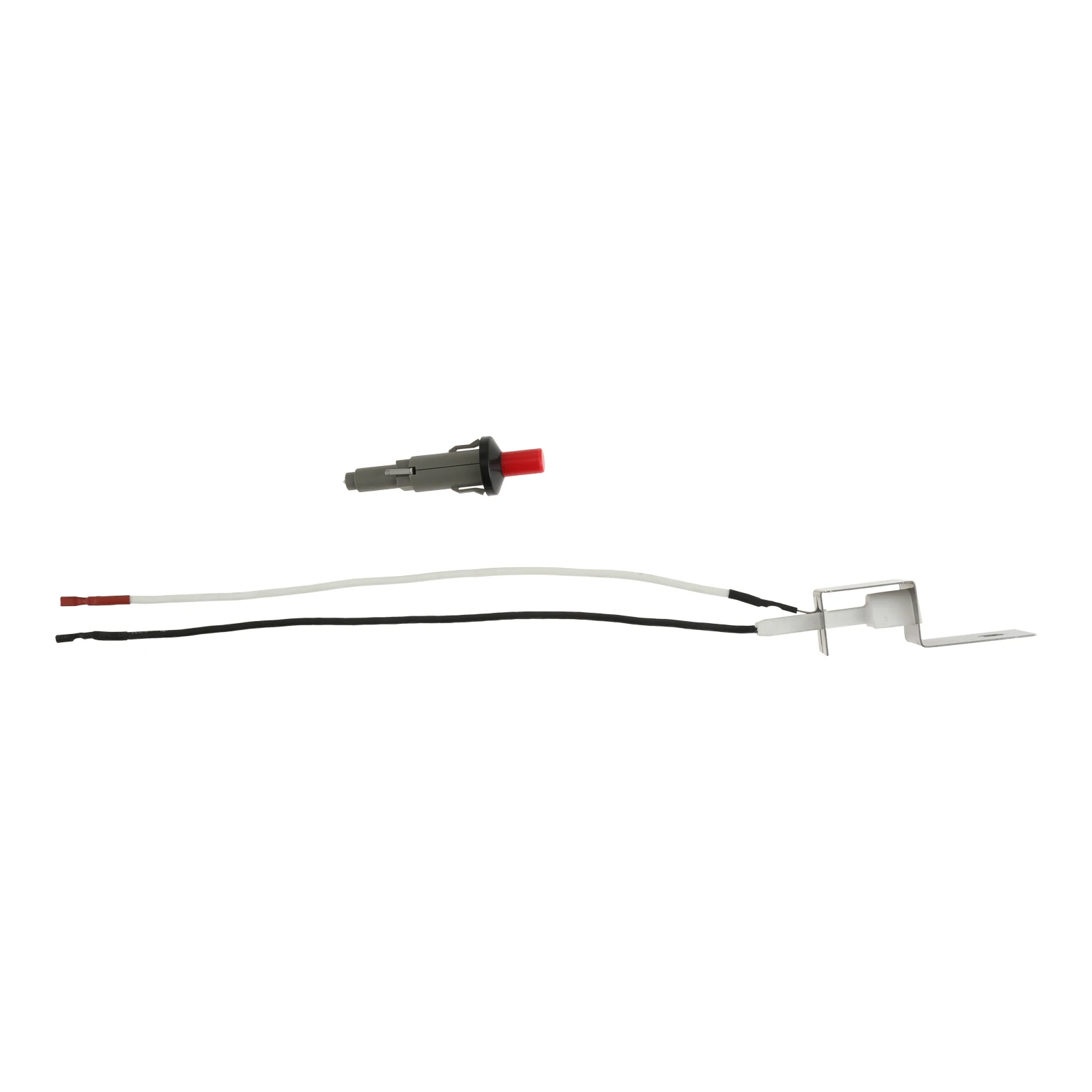 Propane Gas Fire Pit Igniter Assembly Push Button Piezo Grill Igniter Kit Fit for Weber Q100 Q200 Gas Grill, Weber 80462 Ignitor