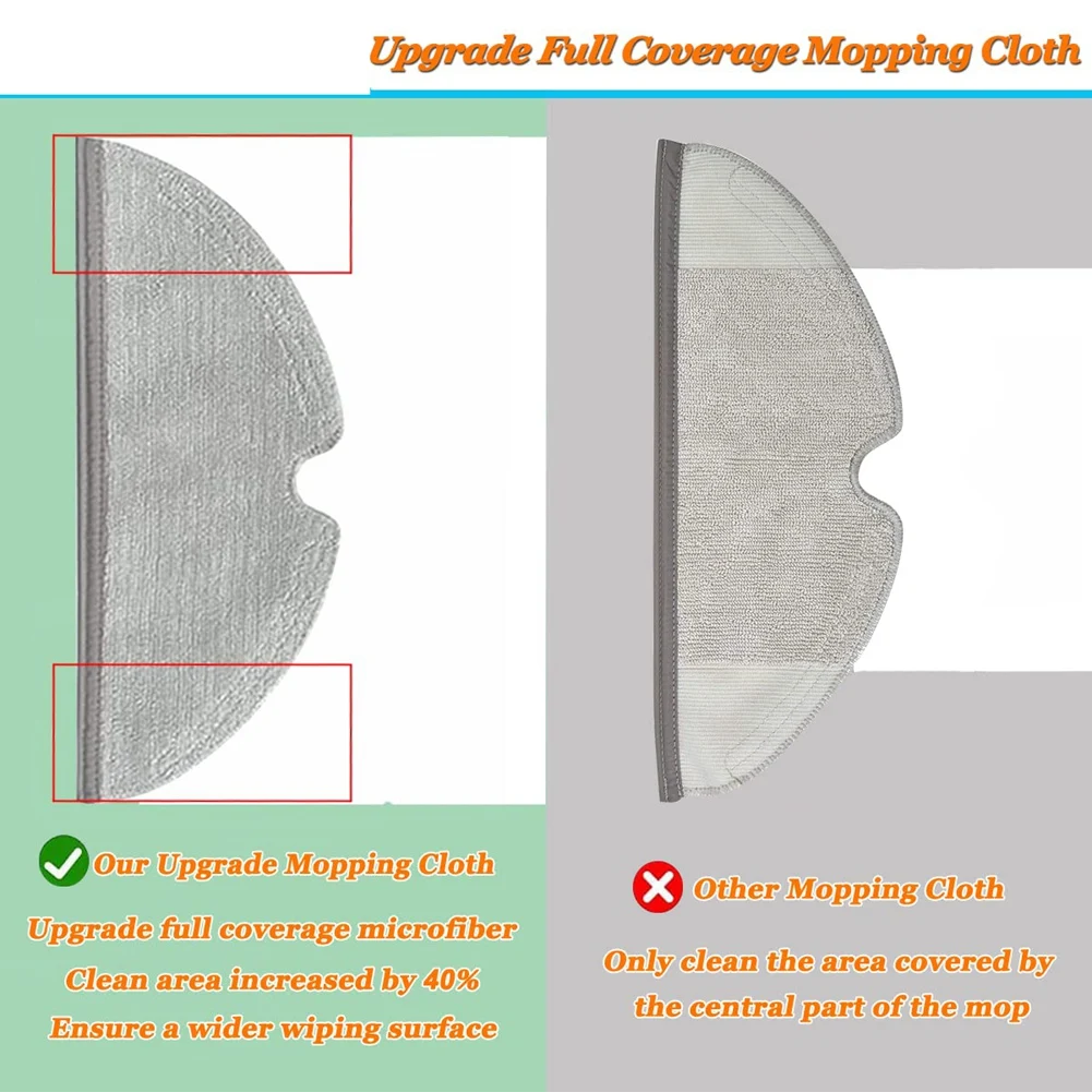 Accesorios de repuesto para aspiradora robótica Xiaomi Roborock, S5, S6, S5, Max, S6, Pure, S6, MaxV, S50, S51, S55, S60, S65